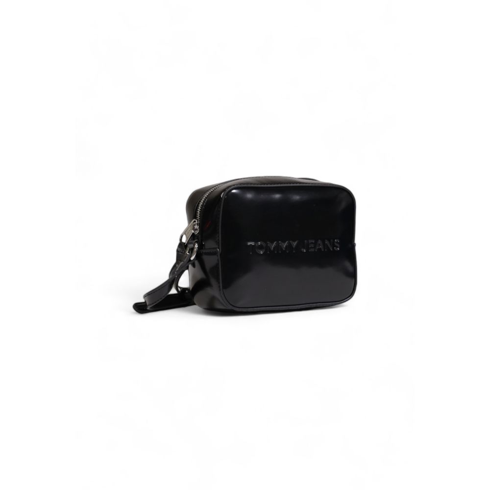 Tommy Hilfiger Schwarze Polyethylen-Handtasche