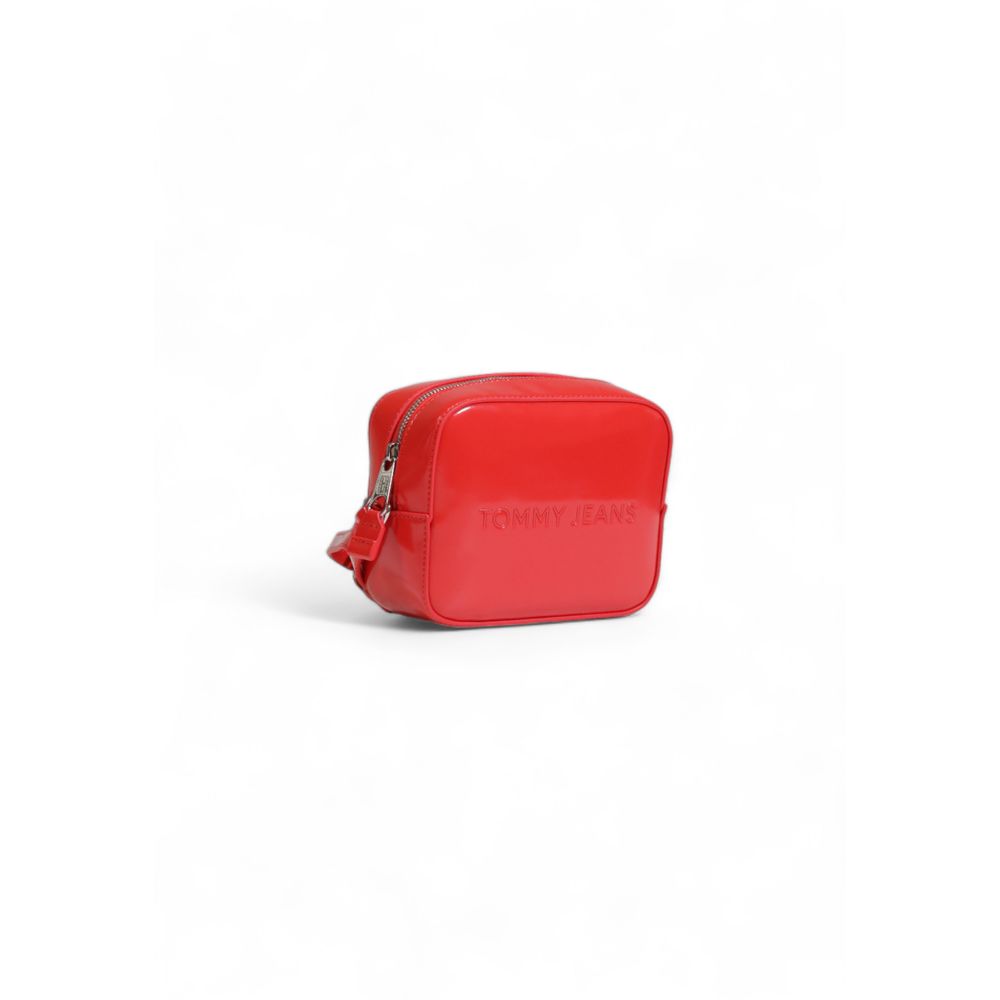 Tommy Hilfiger Rote Polyethylen-Handtasche