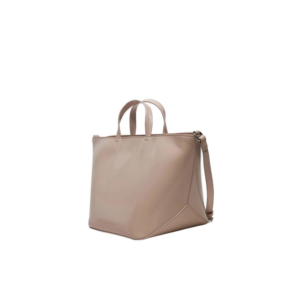 Tommy Hilfiger Rosa Polyethylen-Handtasche