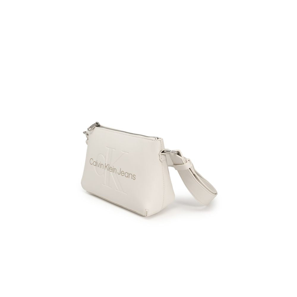 Calvin Klein Jeans Beige Polyethylen Handtasche