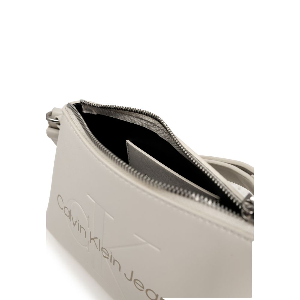 Calvin Klein Jeans Beige Polyethylen Handtasche