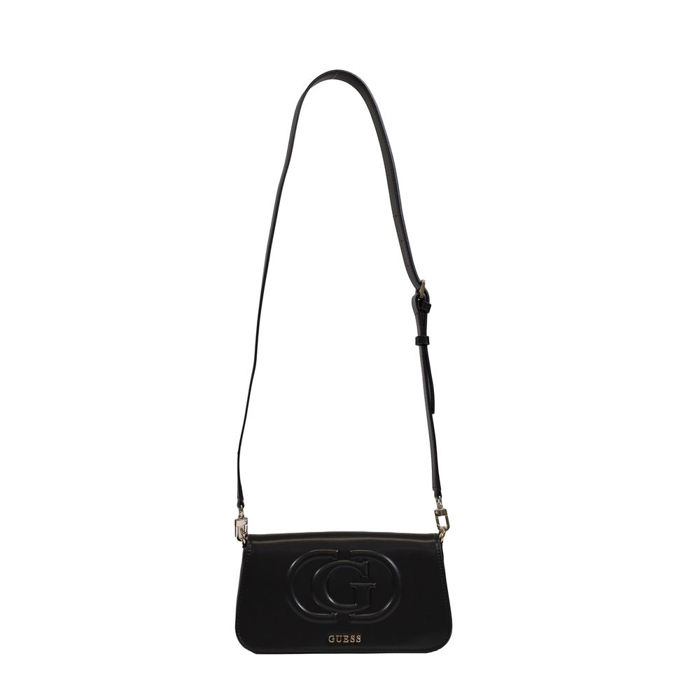 Guess Schwarze Polyethylen-Handtasche