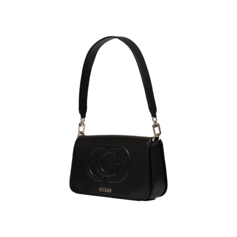 Guess Schwarze Polyethylen-Handtasche