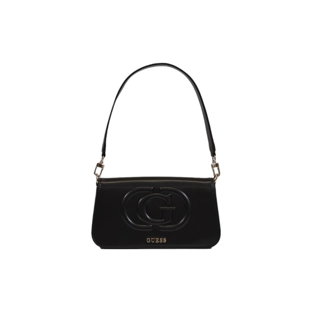 Guess Schwarze Polyethylen-Handtasche