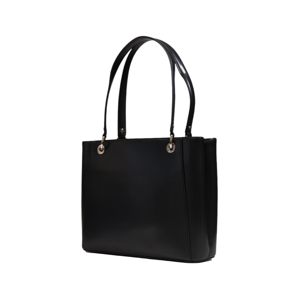 Guess Schwarze Polyethylen-Handtasche