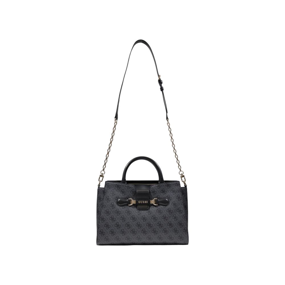 Guess Schwarze Polyethylen-Handtasche