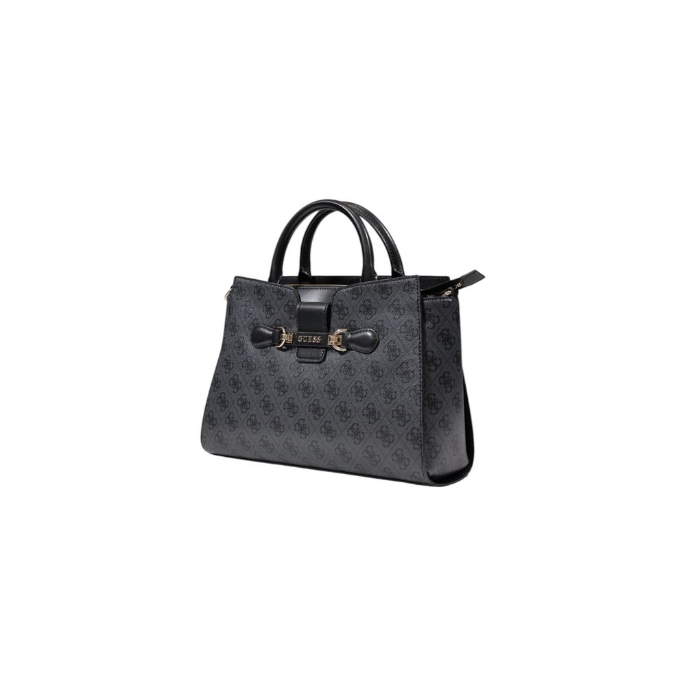 Guess Schwarze Polyethylen-Handtasche