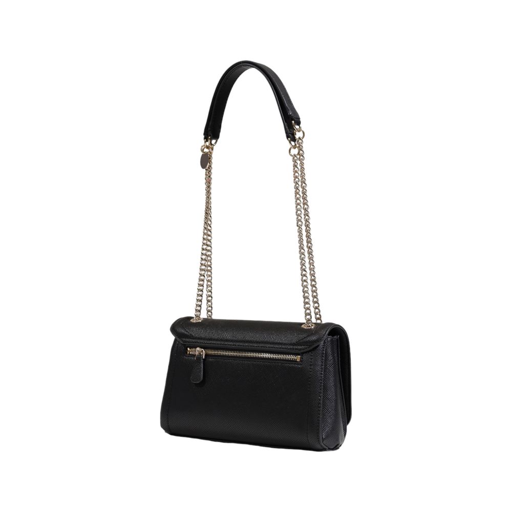 Guess Schwarze Polyethylen-Handtasche