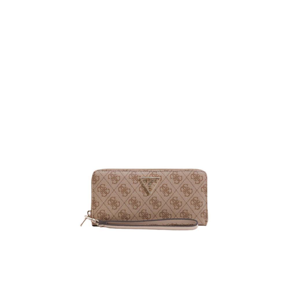 Guess Beige Polyethylen Brieftasche