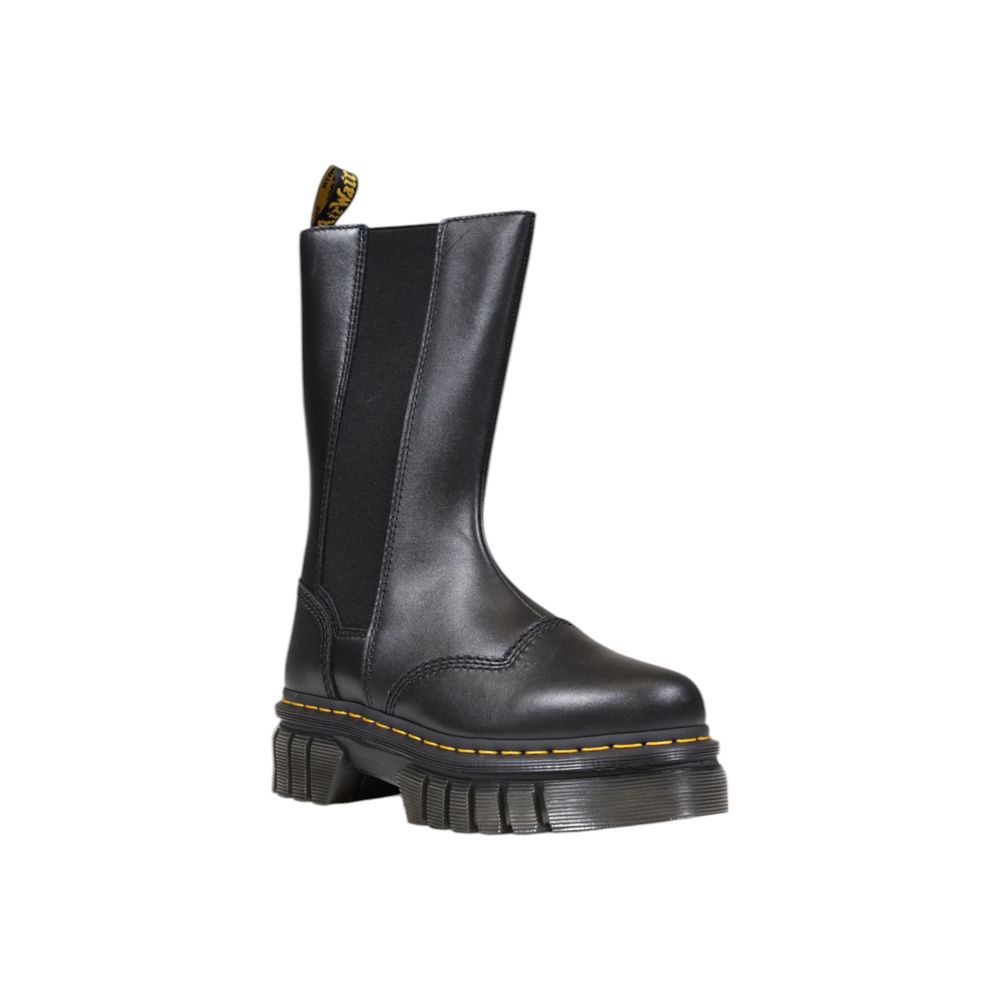 Dr. Martens Schwarzer Lederstiefel