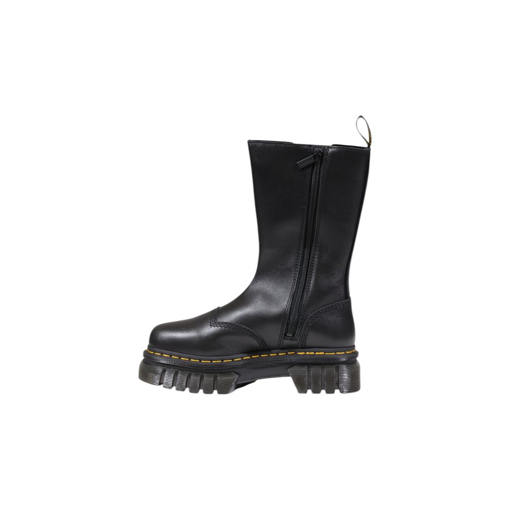 Dr. Martens Schwarzer Lederstiefel