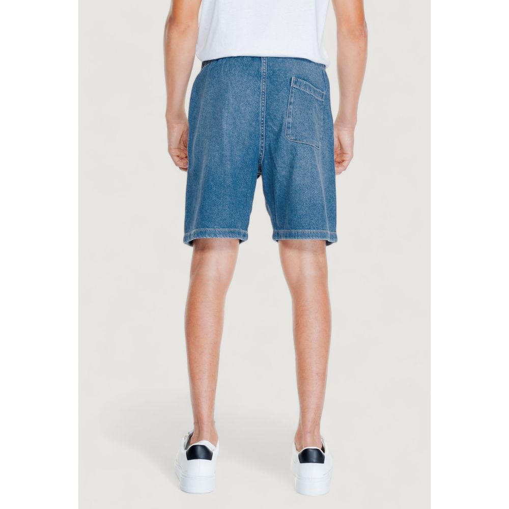 Jack Jones Hellblaue Baumwollshorts