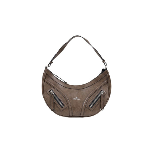 Replay Graue Polyester Handtasche