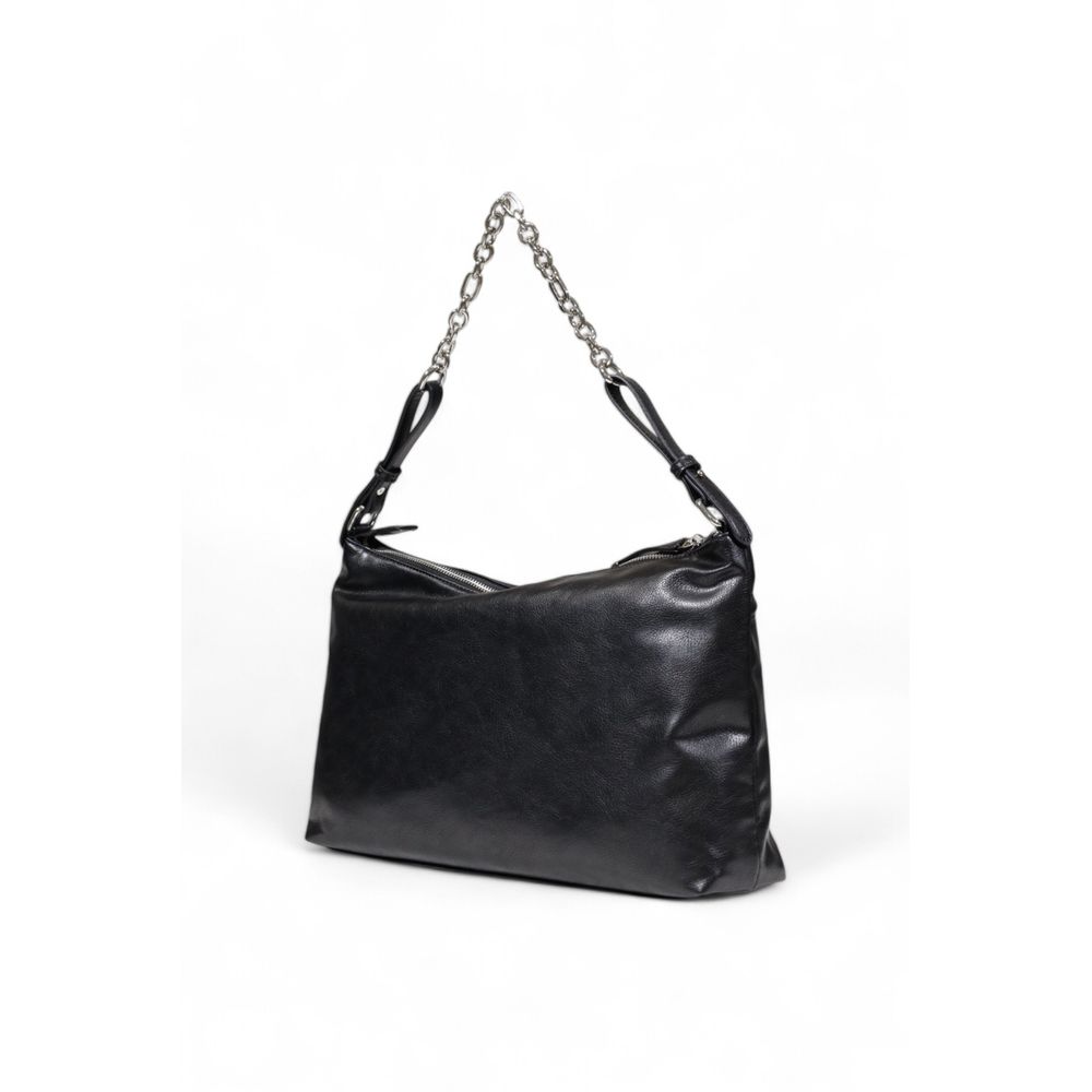 Replay Schwarze Polyester Handtasche