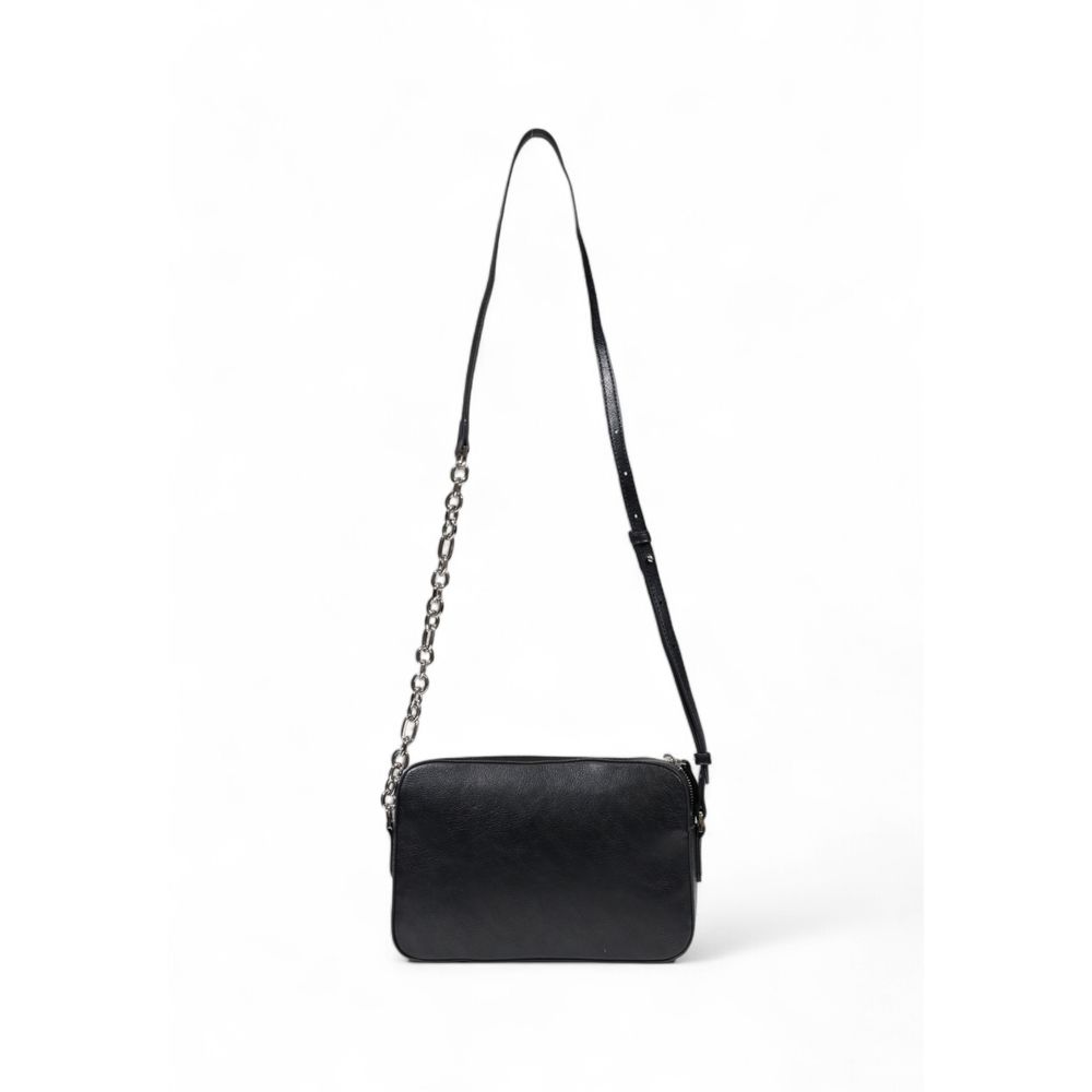 Replay Schwarze Polyester Handtasche