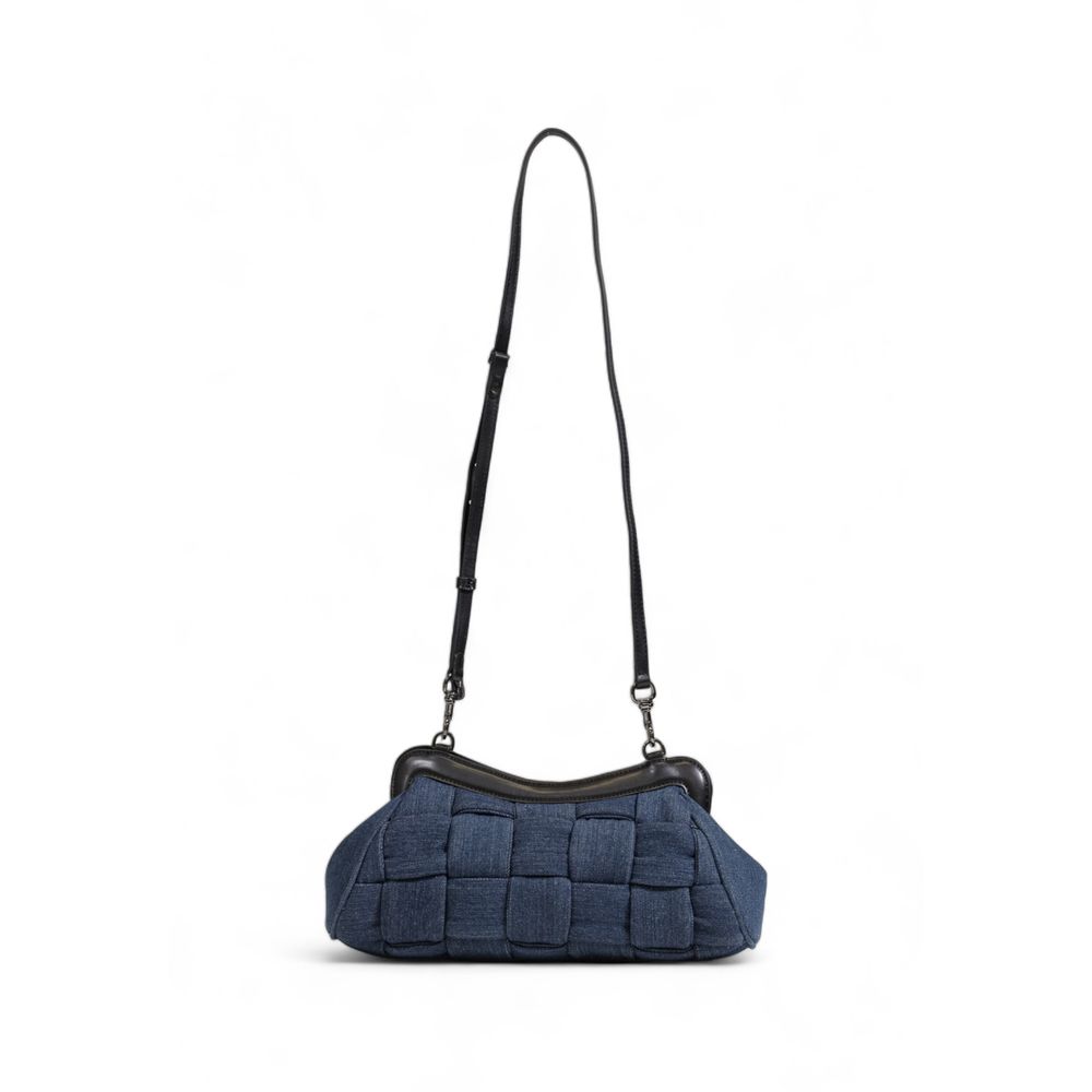 Replay Blaue Baumwollhandtasche