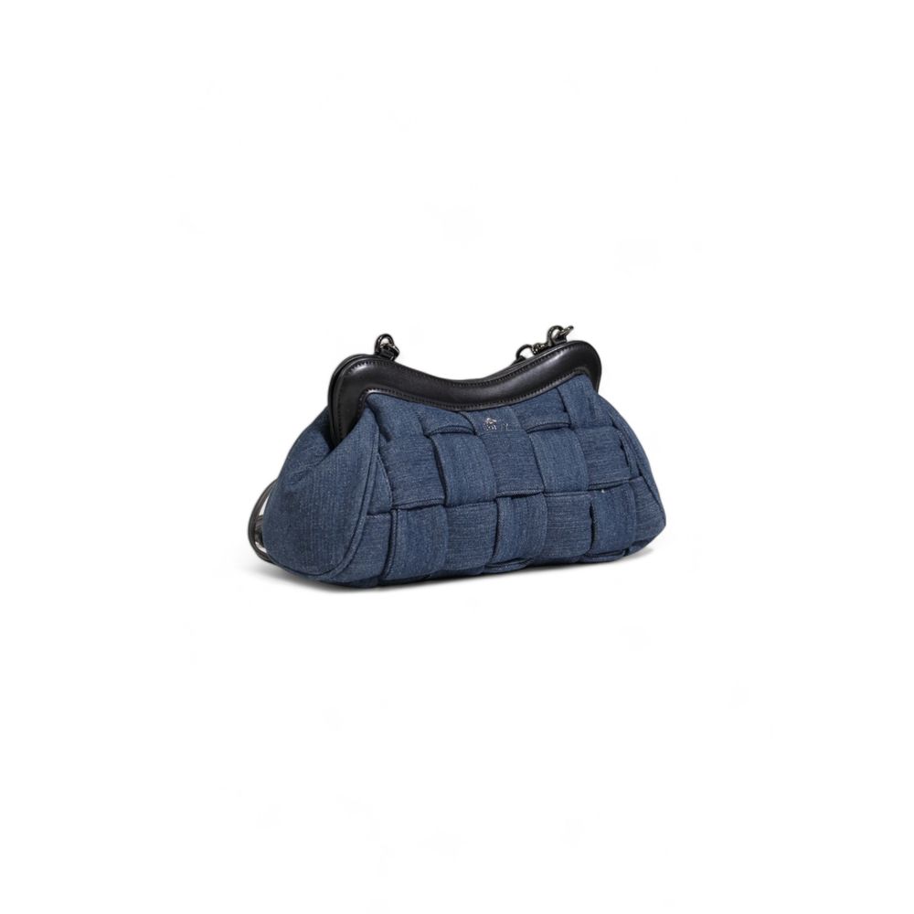 Replay Blaue Baumwollhandtasche