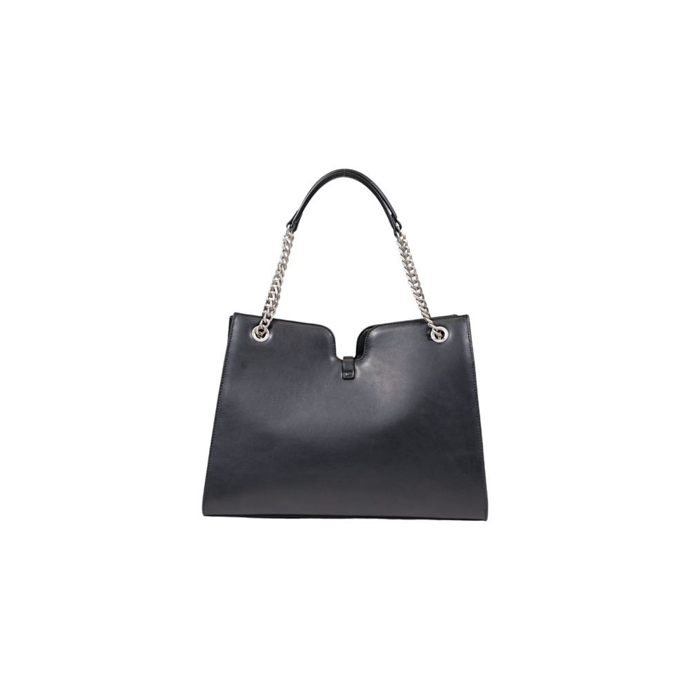 Replay Schwarze Polyester Handtasche