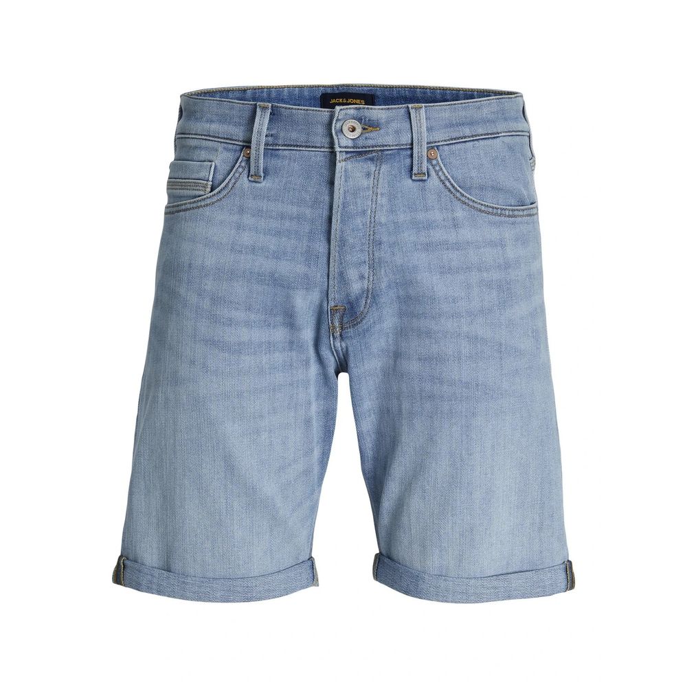 Jack Jones Hellblaue Baumwollshorts