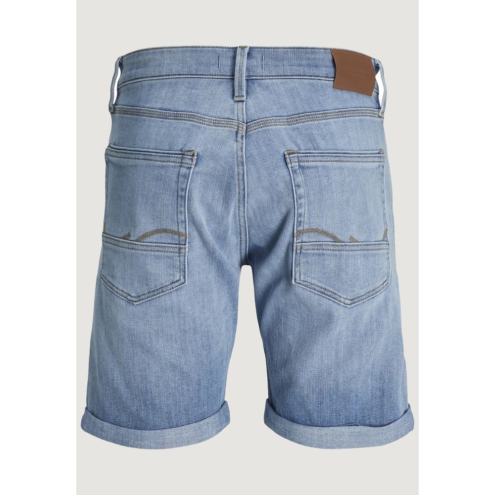 Jack Jones Hellblaue Baumwollshorts