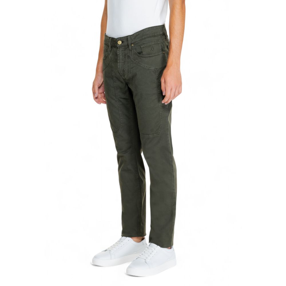 Jeckerson Grüne Baumwolljeans & Hose