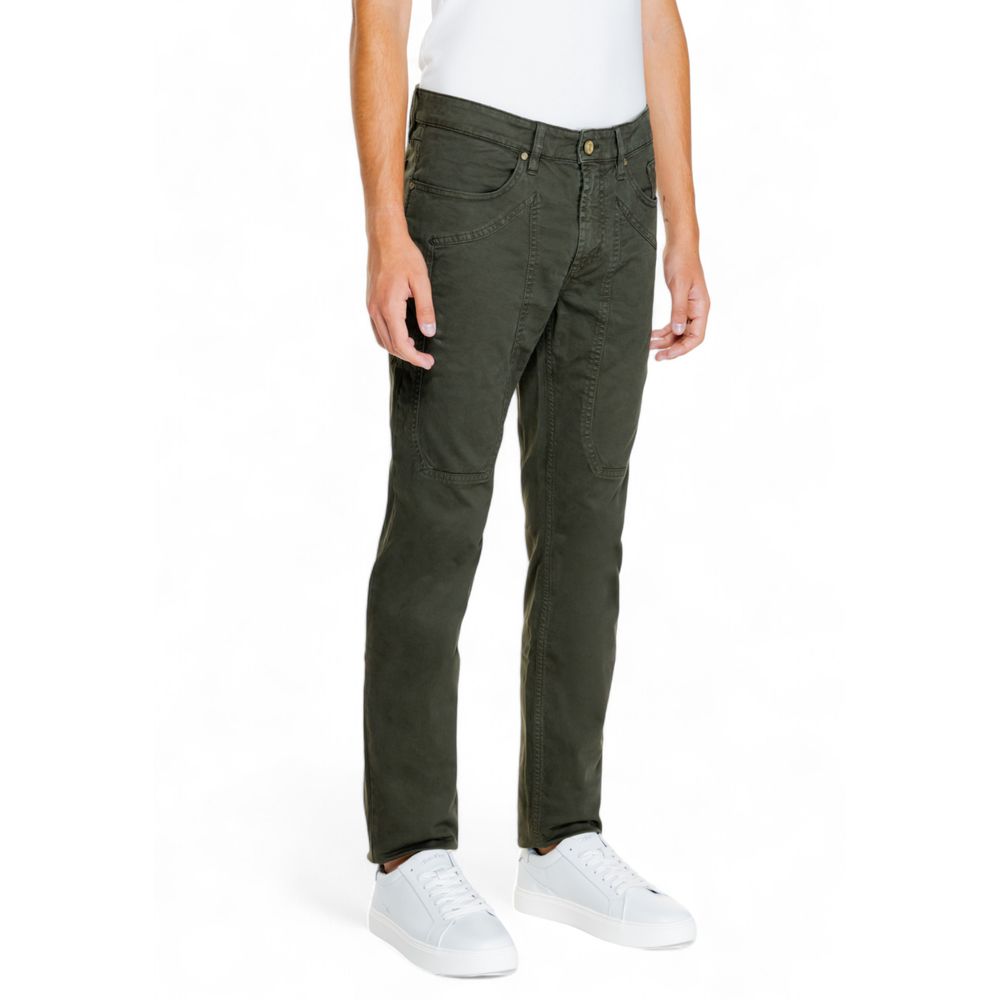 Jeckerson Grüne Baumwolljeans & Hose