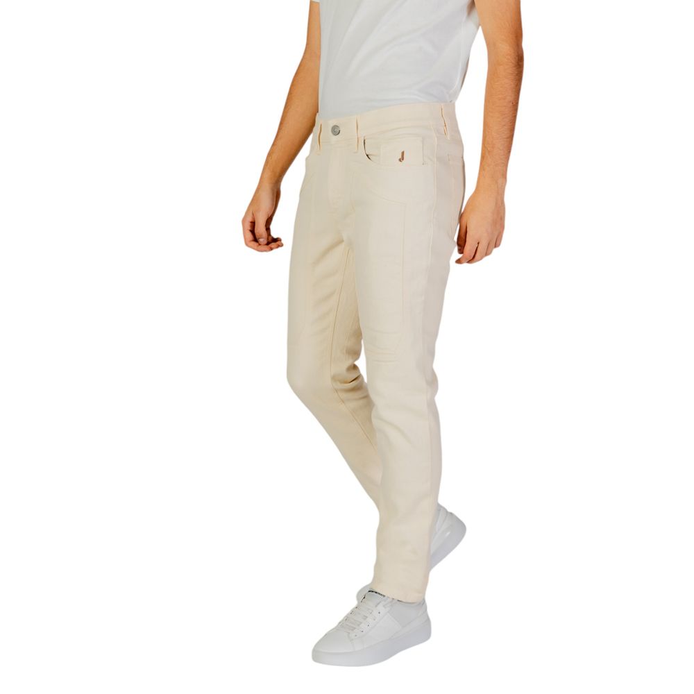 Jeckerson Cremefarbene Baumwolljeans & Hose