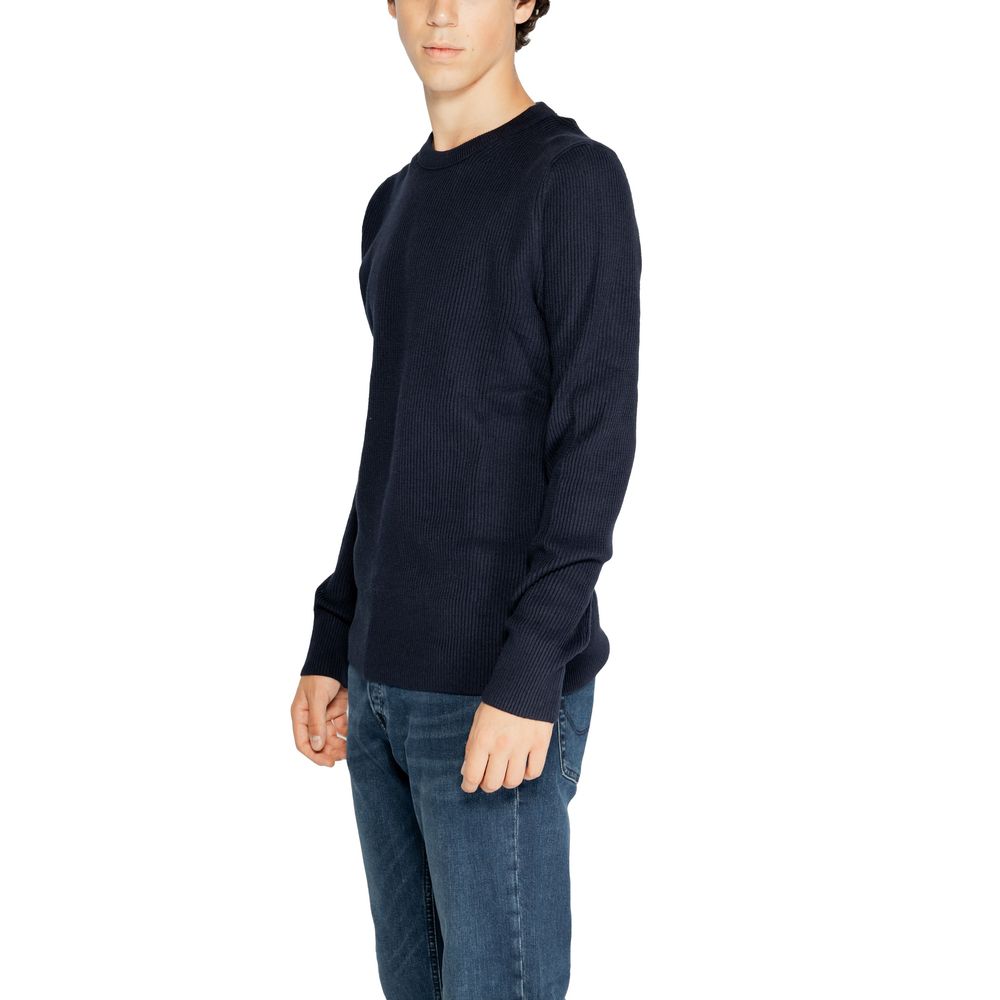 Jack Jones Blauer Pullover aus recyceltem Polyester