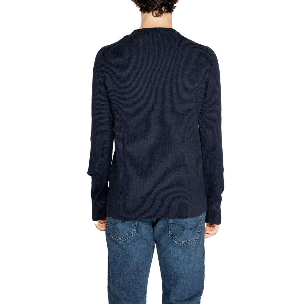 Jack Jones Blauer Pullover aus recyceltem Polyester