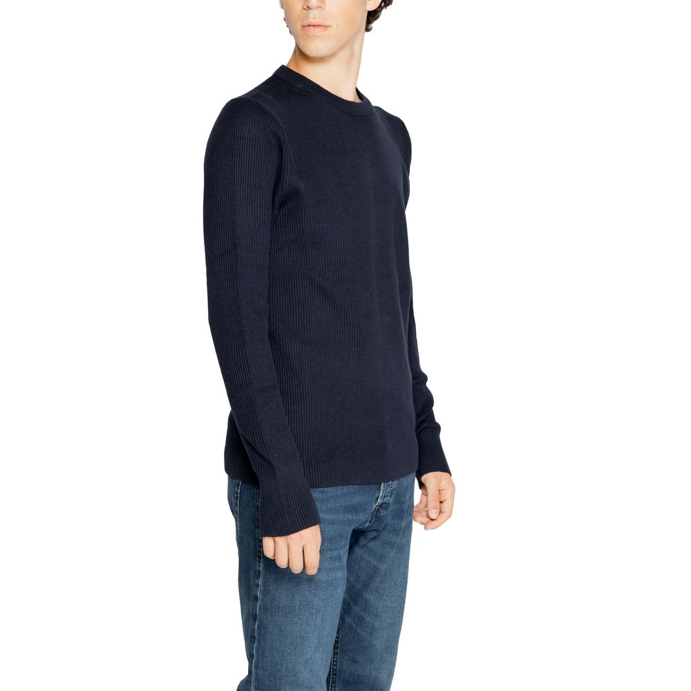 Jack Jones Blauer Pullover aus recyceltem Polyester