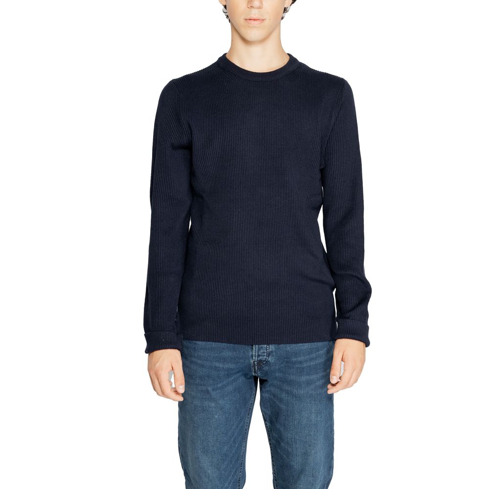 Jack Jones Blauer Pullover aus recyceltem Polyester