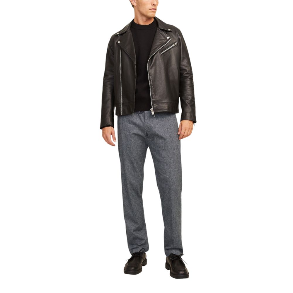 Jack Jones Graue Baumwolljeans & Hose