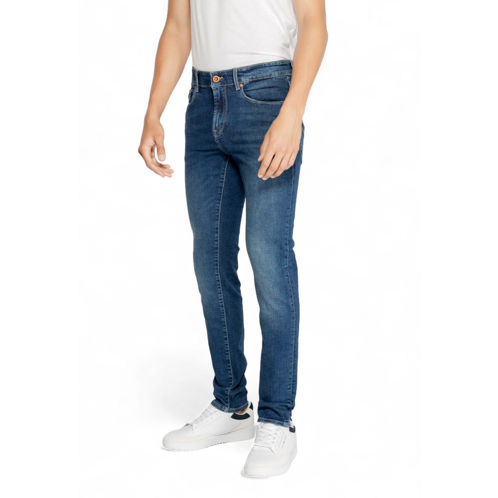 Gas Blaue Baumwolljeans & Hose