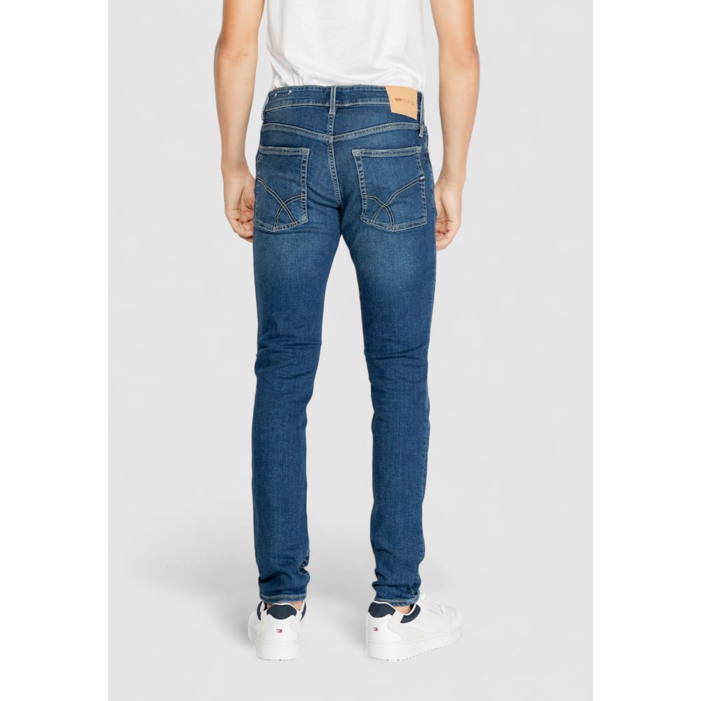 Gas Blaue Baumwolljeans & Hose