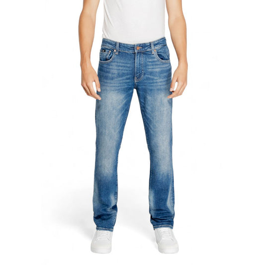 Gas Blaue Baumwolljeans & Hose