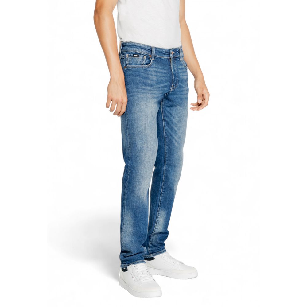 Gas Blaue Baumwolljeans & Hose