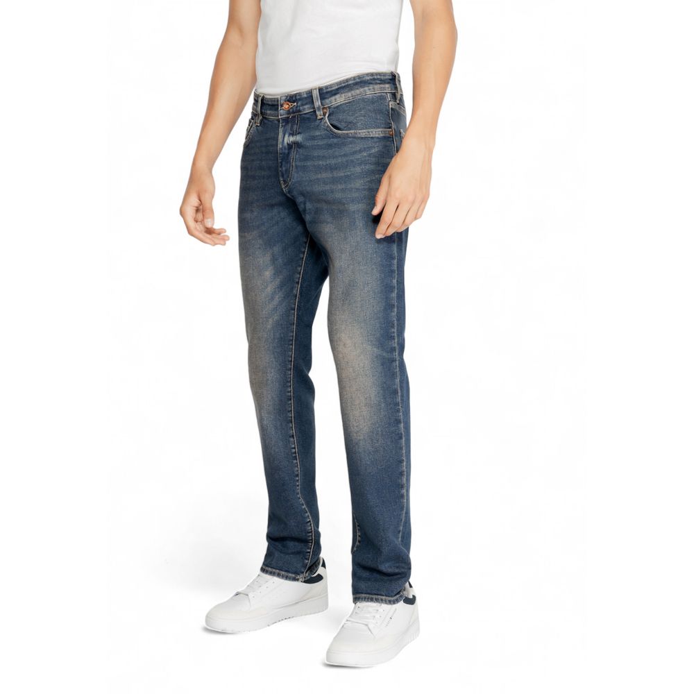 Gas Blaue Baumwolljeans & Hose