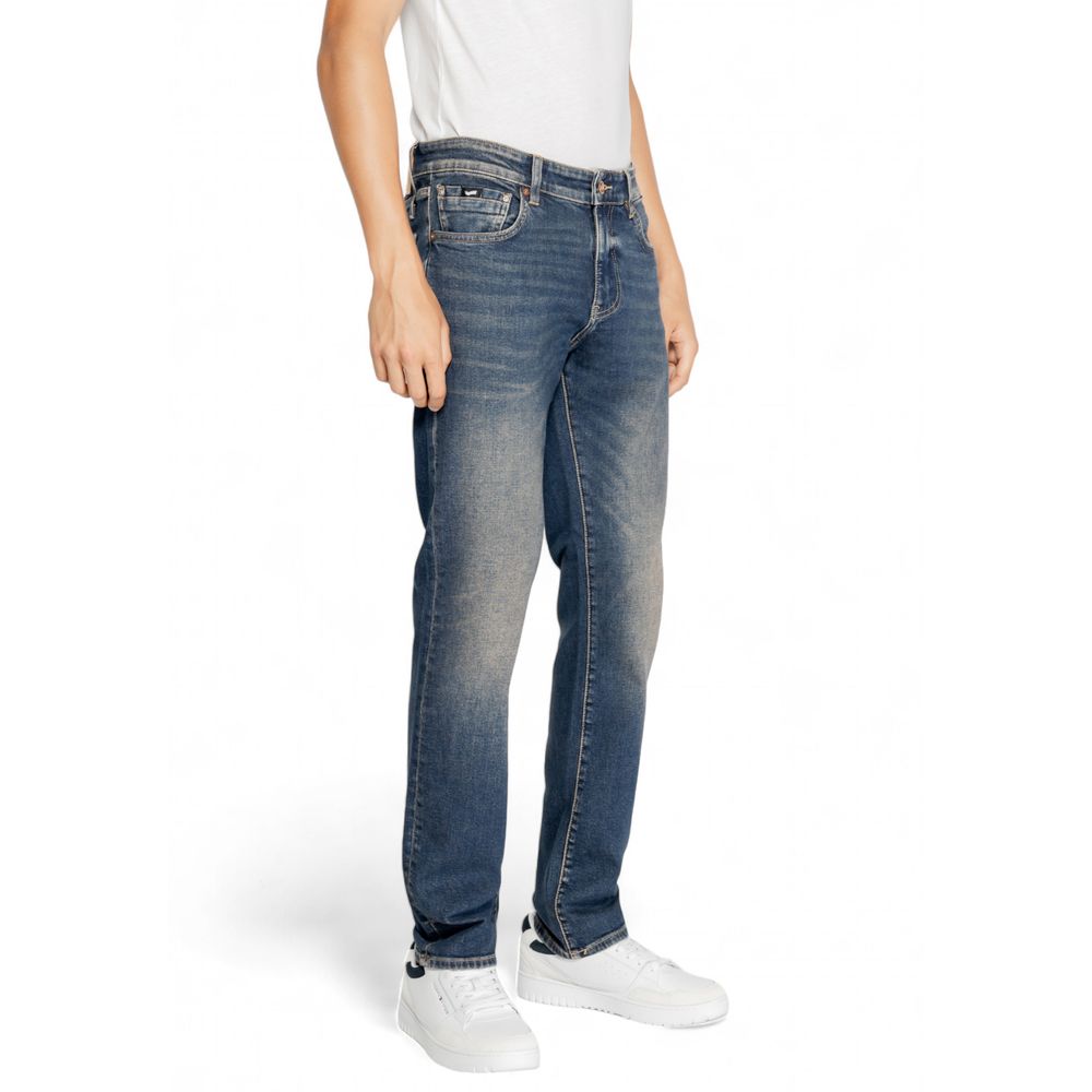 Gas Blaue Baumwolljeans & Hose