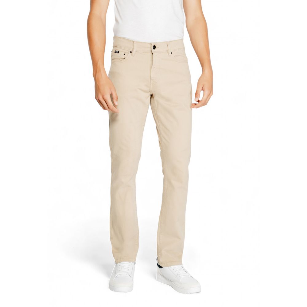 Gas Beige Baumwolljeans & Hose