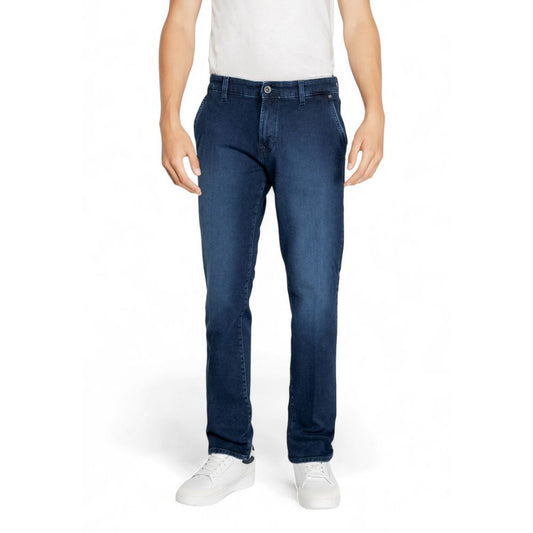 Gas Blaue Baumwolljeans & Hose