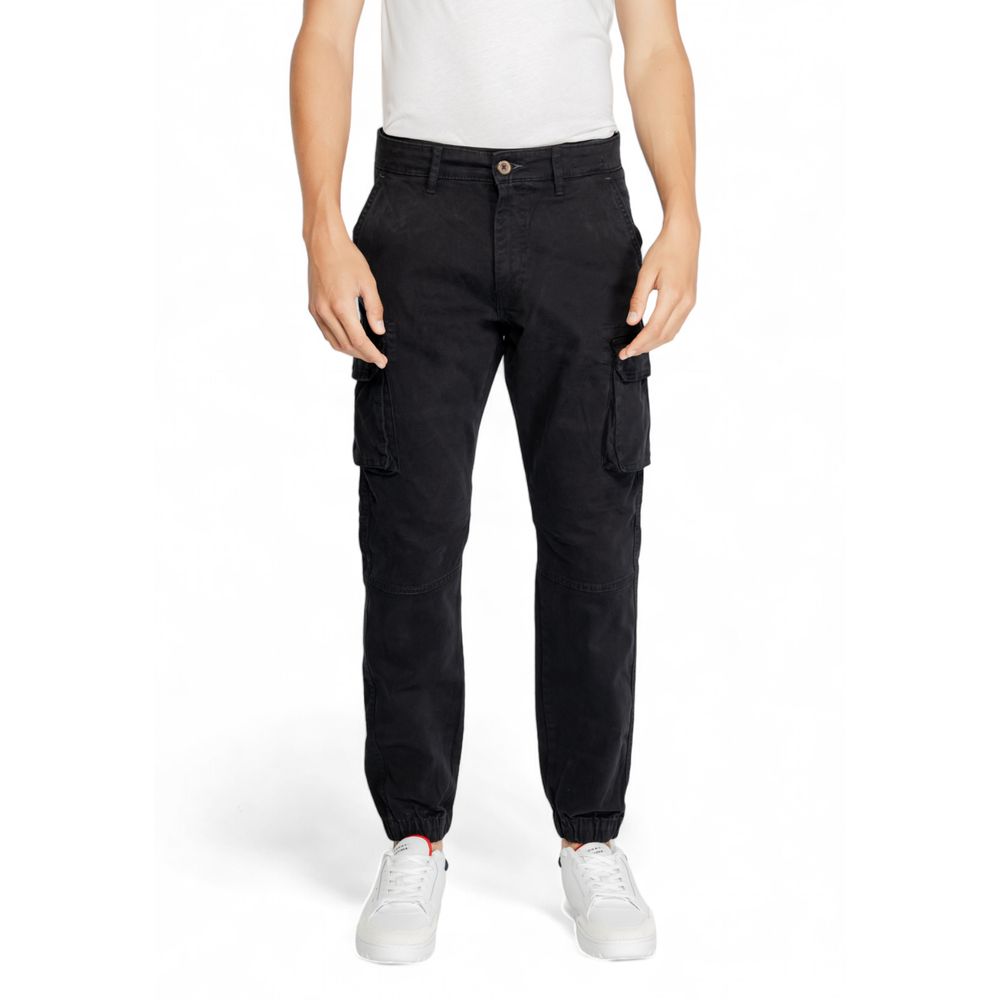 Gas Schwarze Baumwolljeans & Hose