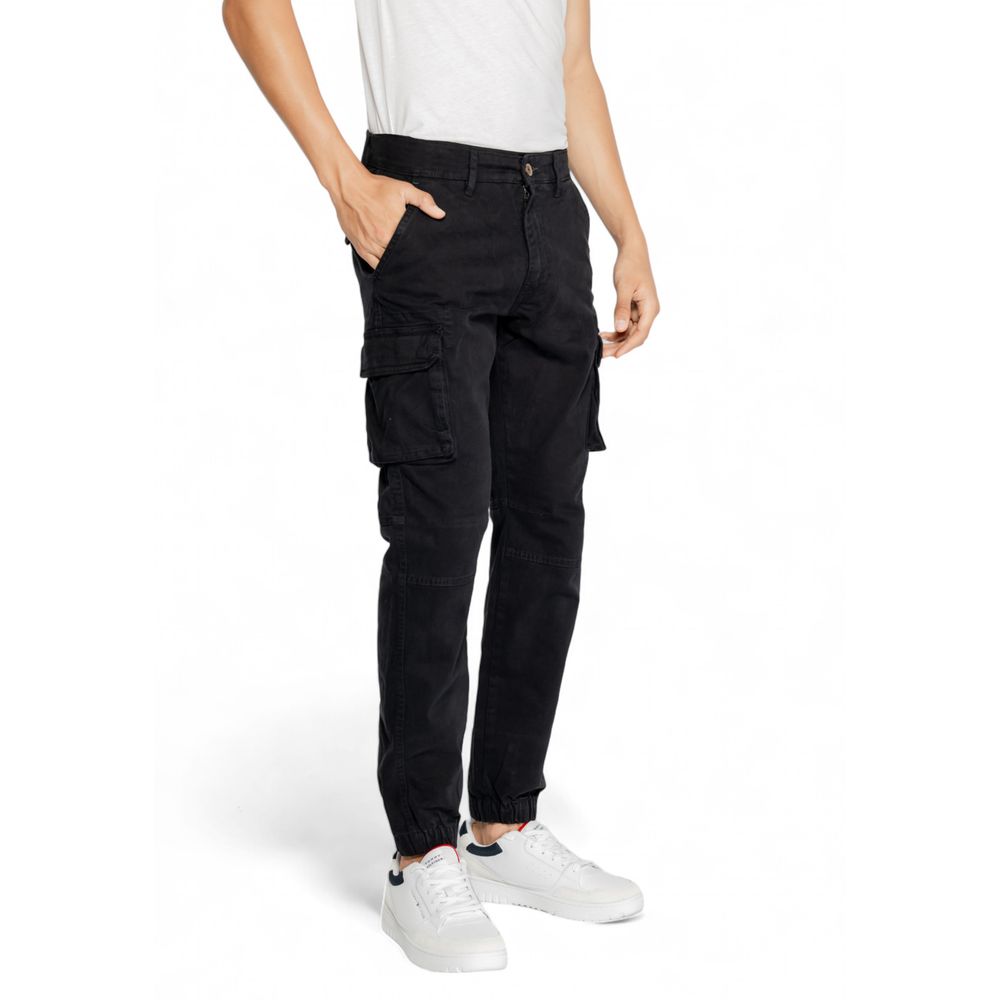 Gas Schwarze Baumwolljeans & Hose