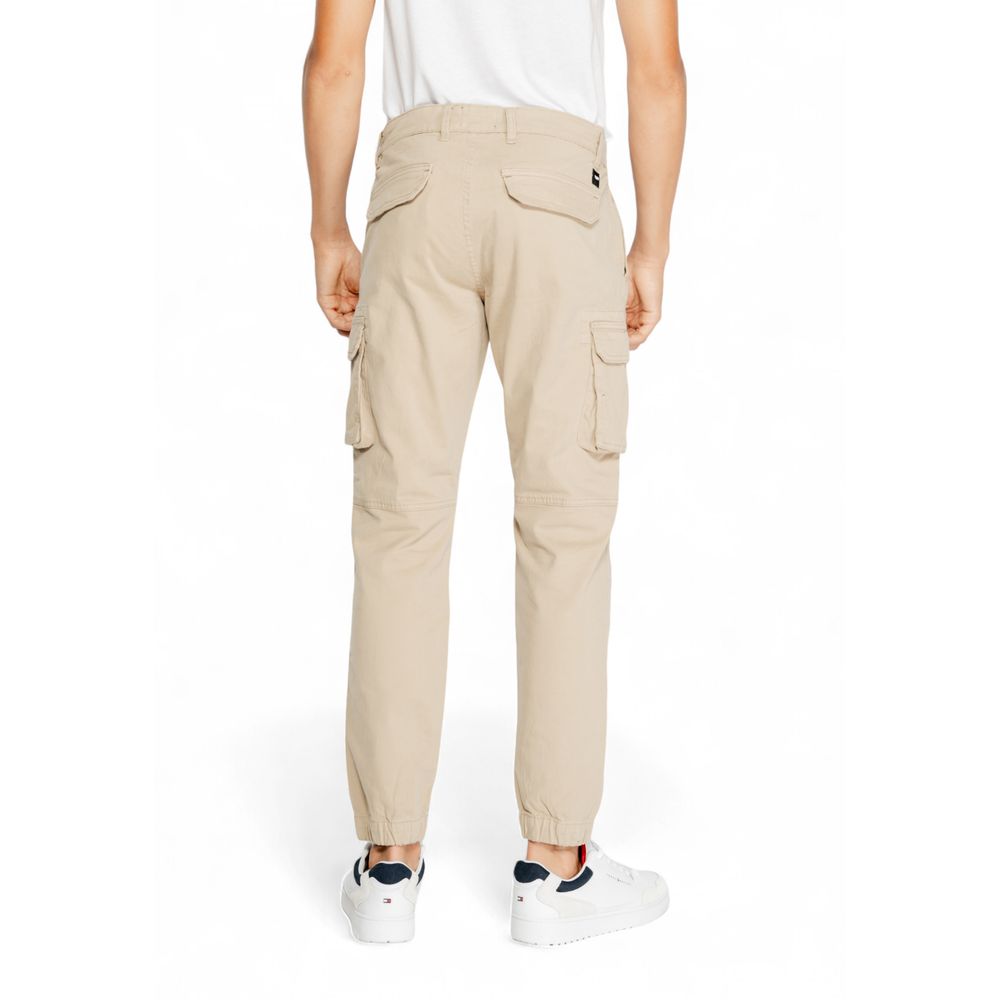 Gas Beige Baumwolljeans & Hose