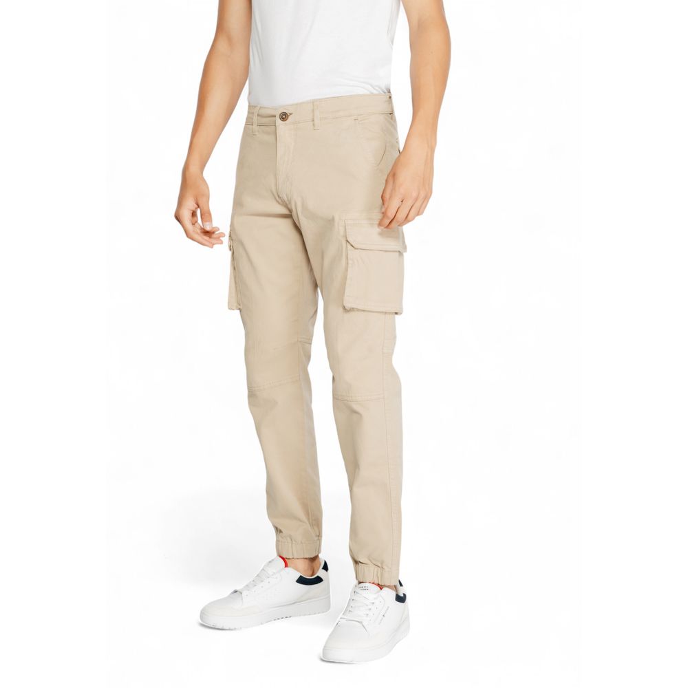 Gas Beige Baumwolljeans & Hose