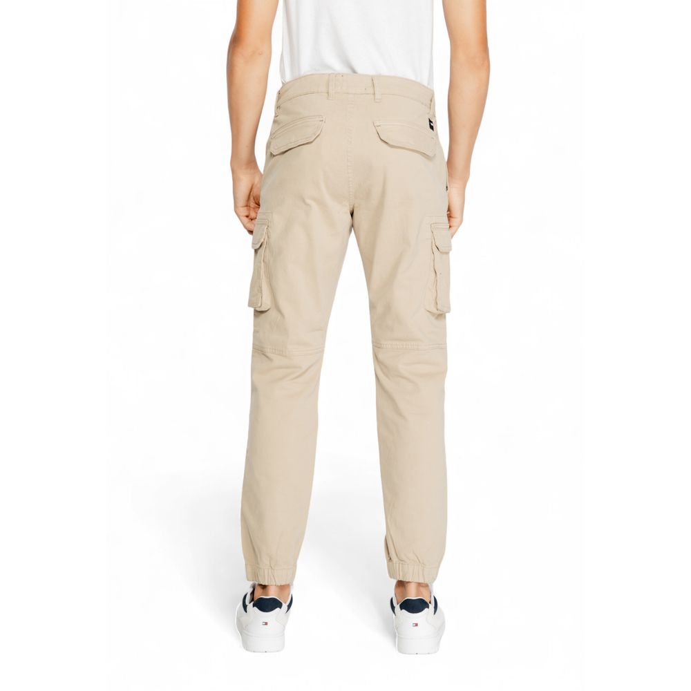 Gas Beige Baumwolljeans & Hose