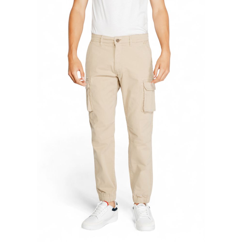 Gas Beige Baumwolljeans & Hose