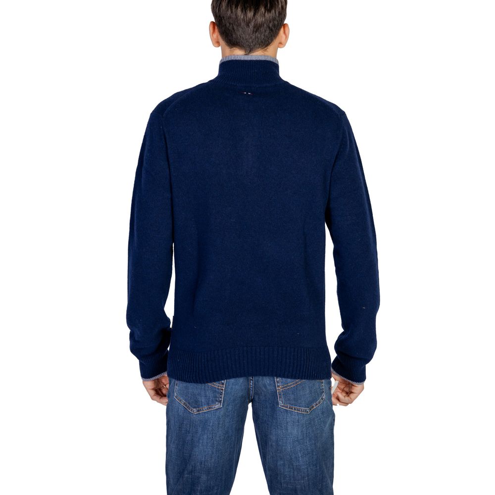 Napapijri Blauer Pullover aus Wolle