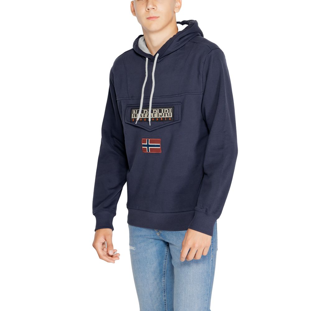 Napapijri Blauer Baumwollpullover