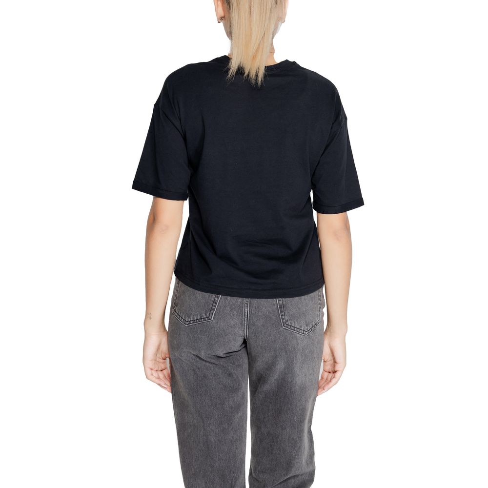 Only Schwarze Baumwolle Tops & T-Shirt