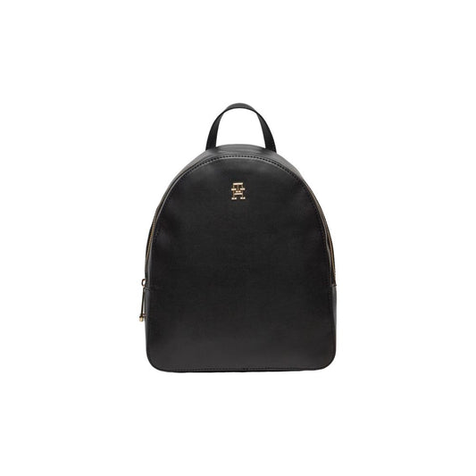 Tommy Hilfiger Schwarzer Polyethylen-Rucksack